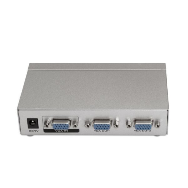 DUPLICADOR AISENS SVGA PARA 2 MONITORES CON ALIMENTACION