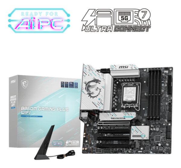 PLACA BASE MSI B860M GAMING PLUS WIFI