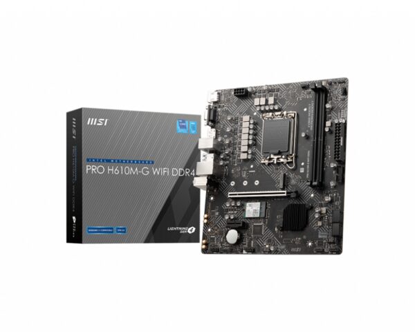 PLACA BASE MSI PRO H610M-G WIFI 1700 MATX 2XDDR4