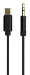 CABLE USB GEMBIRD TIPO C A AUX ESTEREO DE 3,5 MM, 1,5 M, NEGRO