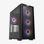 CAJA ATX HIDITEC GAMING H2 AIR ARGB BLACK E-ATX