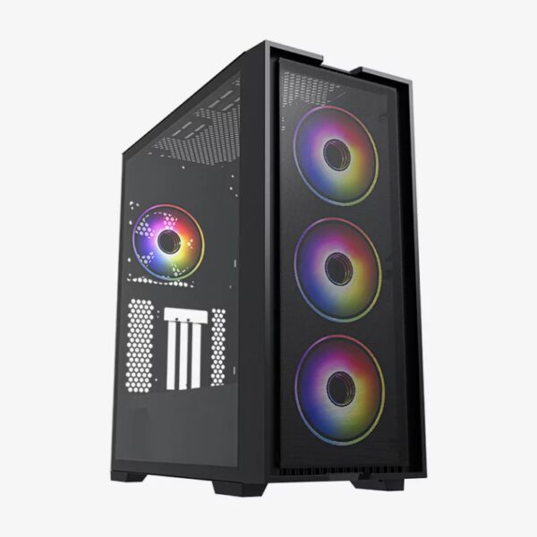 CAJA ATX HIDITEC GAMING H2 AIR ARGB BLACK E-ATX