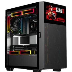 CAJA ATX NOX HUMMER BIOS PANTALLA LCD 8''