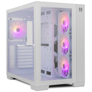 CAJA ATX NOX MIDITORRE DELUXE HUMMER ASTRA BLANCA