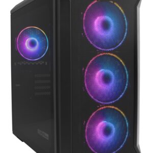 CAJA GAMING GENESIS IRID 503 ARGB V2 MATX MINITORRE 1XUSB3.0 2XUSB2.0 BK SIN PSU