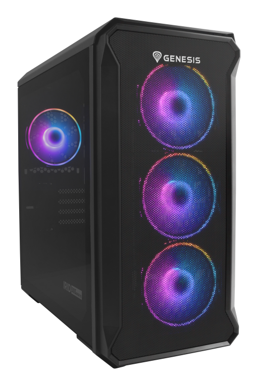 CAJA GAMING GENESIS IRID 503 ARGB V2 MATX MINITORRE 1XUSB3.0 2XUSB2.0 BK SIN PSU