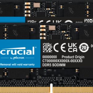 DDR5 SODIMM CRUCIAL 2x 16GB 4800