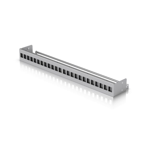 PATCH PANEL UBIQUITI UACC-RACK-PANEL-PATCH-BLANK-24 KEYSTONE WHITE