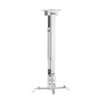 SOPORTE PROYECTOR AISENS TECHO/PARED UNIV INCLINABLE EXTENSIBLE 20KG BLANCO