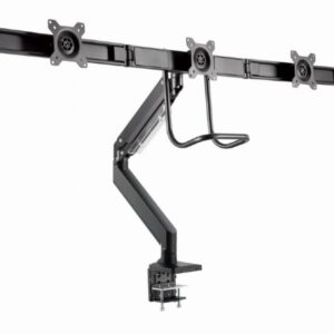 SOPORTE GEMBIRD AJUSTABLE DE MESA PARA 3 MONITORES
