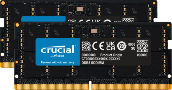 DDR5 SODIMM CRUCIAL 2 X 48 GB 5600