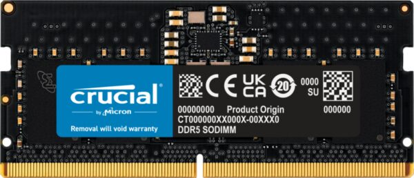 DDR5 SODIMM CRUCIAL 8 GB 5600