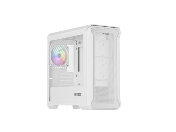 CAJA GAMING GENESIS IRID 503 ARGB LITE MATX MINITORRE1XUSB3.02XUSB2.0 WH SIN PSU