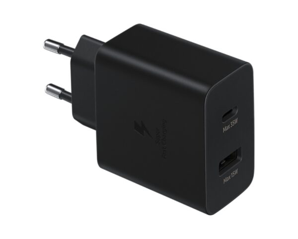 CARGADOR SAMSUNG TA220N 35W DUO NEGRO
