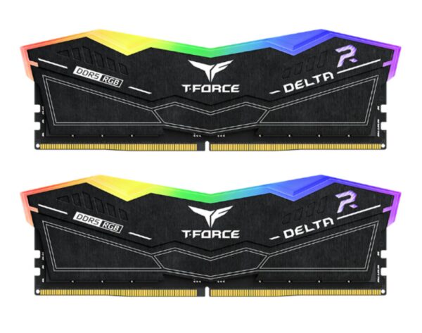 DDR5 TEAMGROUP T-FORCE DELTA RGB 16GB X2 6000 NEGRO