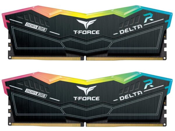 DDR5 TEAMGROUP T-FORCE DELTA RGB 16GB X2 7200 NEGRO