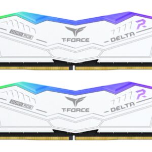 DDR5 TEAMGROUP T-FORCE DELTA RGB 32GB X2 6000 BLANCO