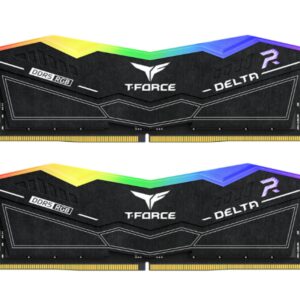 DDR5 TEAMGROUP T-FORCE DELTA RGB 8GB X2 6000 NEGRO