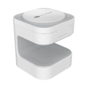 HYPER JUICE QI2 3 EN 1 MAGNETIC CHARGING STAND - BLANCO
