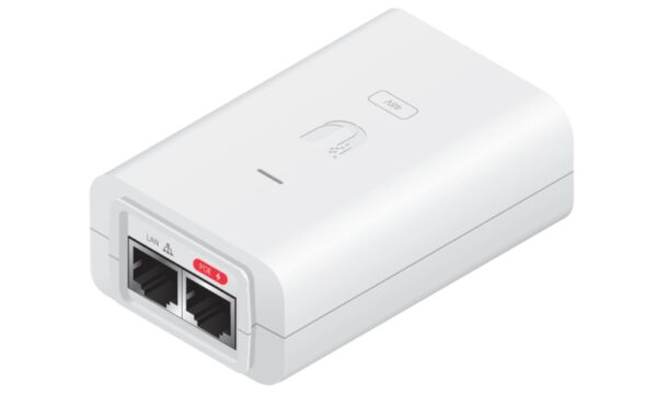 INYECTOR POE UBIQUITI POE-24-24W-WH POE ADAPTER 24V 1A 10/100 BLANCO