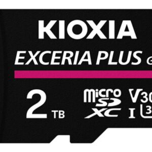 MICRO SD KIOXIA 2TB EXCERIA PLUS G2 UHS-I C10 CON ADAPTADOR