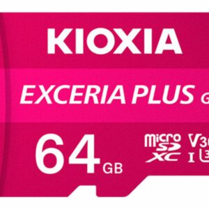MICRO SD KIOXIA 64GB EXCERIA PLUS G2 UHS-I C10 CON ADAPTADOR