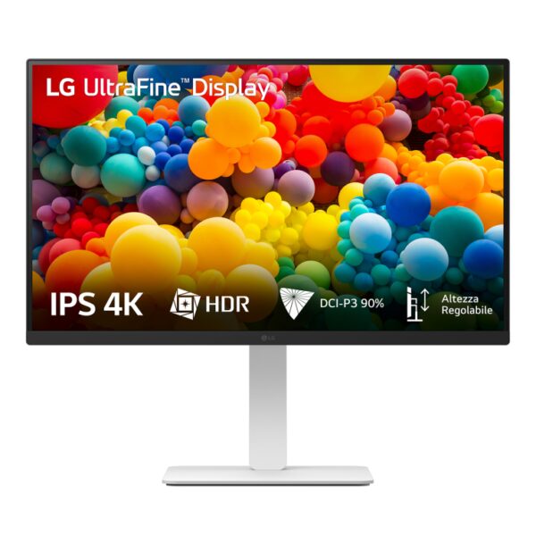 MONITOR LG 27US550-W 27" 4K UHD 5MS BLANCO HDMI X2 DP REGULABLE VESA