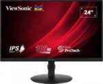MONITOR VIEWSONIC 24" VG2408A-MHD FHD IPS LED VGA HDMI DP MULTI ERGONOMIC