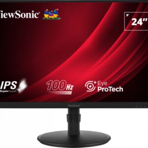 MONITOR VIEWSONIC 24" VG2408A-MHD FHD IPS LED VGA HDMI DP MULTI ERGONOMIC