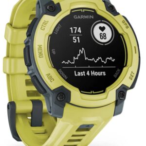 SMARTWATCH GARMIN INSTIN E 45MM AMARILLO CORREA SILICONA AMARILLA
