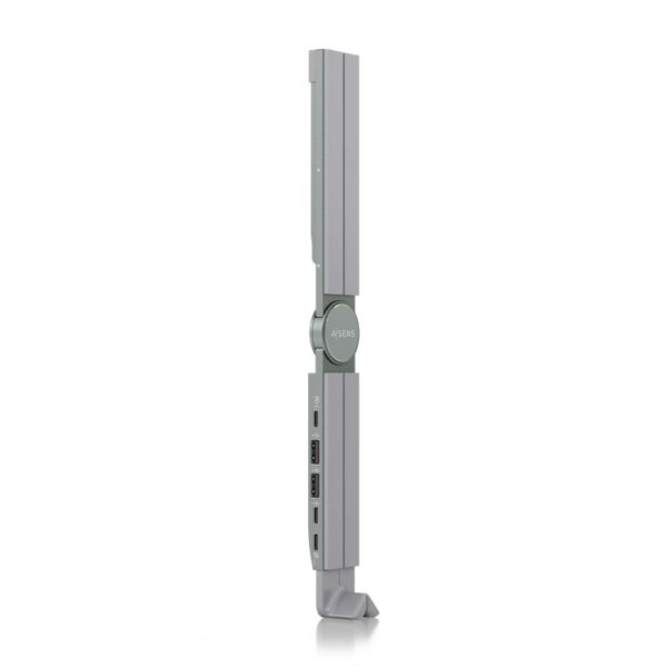 SOPORTE AISENS SOBREMESA AJUSTABLE PORTATIL/TABLET USB-C DOCK GRIS
