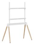 SOPORTE DE SUELO GEMBIRD PARA TV 55" - 86" BLANCO/MADERA