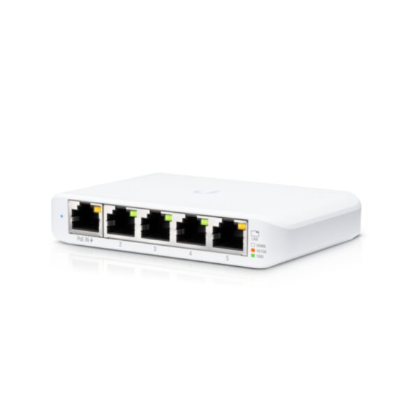 SWITCH UBIQUITI USW-FLEX-MINI UNIFI SWITCH FLEX MINI 5 PUERTOS PACK 5 UND