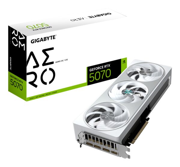 TARJETA GRAFICA GIGABYTE RTX 5070 AERO OC 12GB