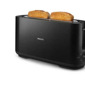TOSTADORA PHILIPS HD2590/90 1030W NEGRO