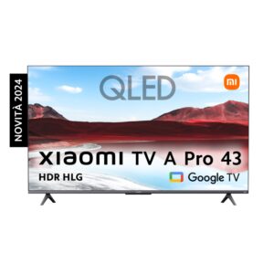 TV XIAOMI ELA5483EU A PRO 2025 43" QLED GOOGLE TV NEGRO USB 2.0 LAN HDMI X3