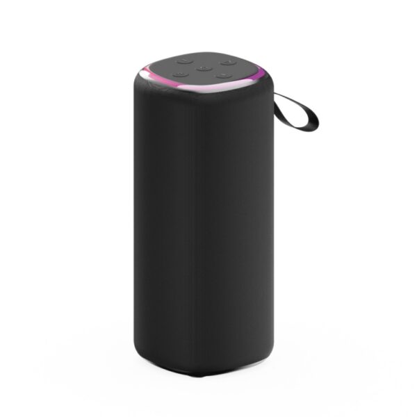 ALTAVOZ PORTATIL GEMBIRD SPK-BT-LED-08L 10W BT NEGRO LUZ LED