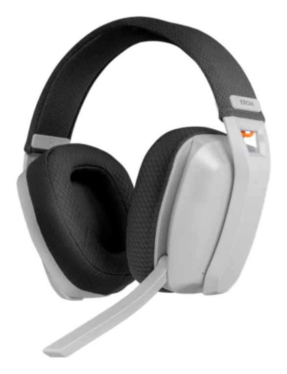 AURICULARES GAMING KROM KANJI BLANCO MICROFONO BT