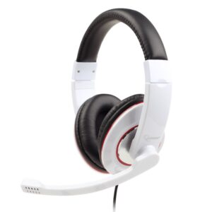 AURICULARES GEMBIRD MHS-001-GW BLANCO BRILLANTE MICROFONO ALAMBRICO 3.5MM