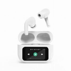 AURICULARES GEMBIRD TWS-LCD-ANC-01-W BLANCO BT