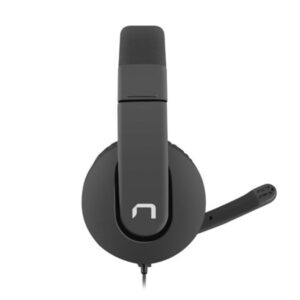 AURICULARES NATEC RHEA NEGRO MICROFONO ALAMBRICO JACK 3.5MM