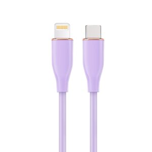 CABLE DE CARGA Y DATOS GEMBIRD USB TIPO-C A 8 CLAVIJAS 1,5 M VIOLETA