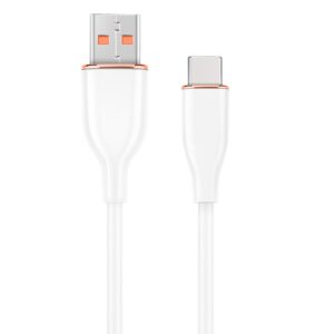 CABLE DE CARGA Y DATOS GEMBIRD USB TIPO C DE SILICONA PREMIUM 1,5 MBLANCO
