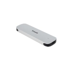 CARCASA HDD TOOQ TQE-2202S M.2 ALUMINIO PLATA