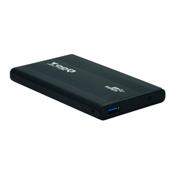 CARCASA HDD TOOQ TQE-2524B 2,5" 9,5 MM SATA USB 3.0 NEGRA