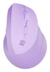 RATON NATEC CRAKE 2 VERTICAL DIESTRO DUAL 2400 DPI LAVANDA BLUETOOTH PILAS