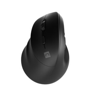 RATON NATEC CRAKE 2 VERTICAL ZURDO DUAL 2400 DPI NEGRO BLUETOOTH PILAS