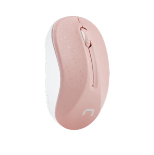 RATON NATEC TOUCAN ROSA-BLANCO RF INALAMBRICO PILAS