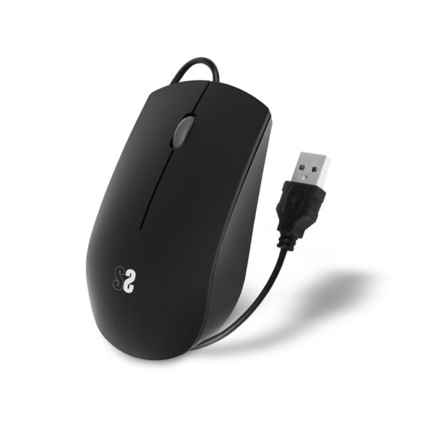 RATON SUBBLIM BUSINESS SILENCIOSO 1200 DPI NEGRO USB