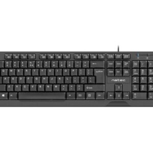 TECLADO NATEC TROUT SLIM USB NEGRO